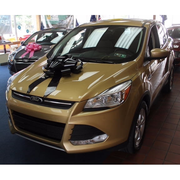 22" Big Black Magnetic Car Bow - Made In USA