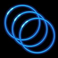 thumbnail image 1 of 22" Blue Glow Necklace (Tube/50 Pieces), 1 of 4