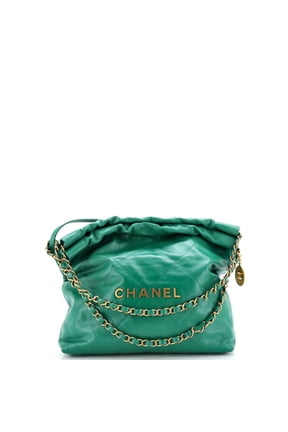 Pre-Owned 22 Chain Hobo Quilted Calfskin Small By Rebag