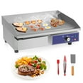 22" Commercial Electric Griddle 110V 2000W Flat Top Countertop Grill