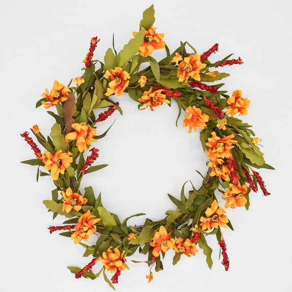 22" Coreopsis Wreath