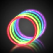 Windy City Novelties - 50 Pack 22" Glow Stick Necklaces Red/Green/Blue