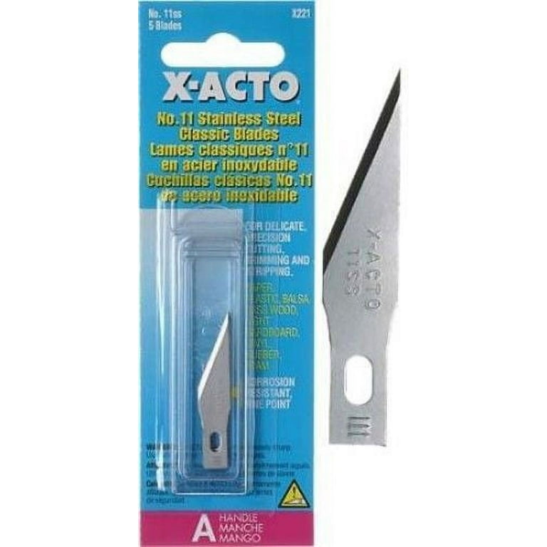 X-Acto X222 #22 Large Curved Carving Blades 5-Pack