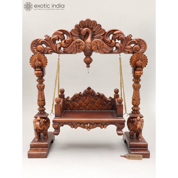 22" Designer Swing | Wood Carving