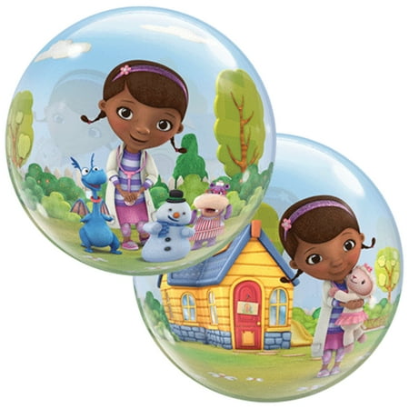 22" Doc McStuffins and Friends Stretchy Plastic Bubble Balloon Party Decoration