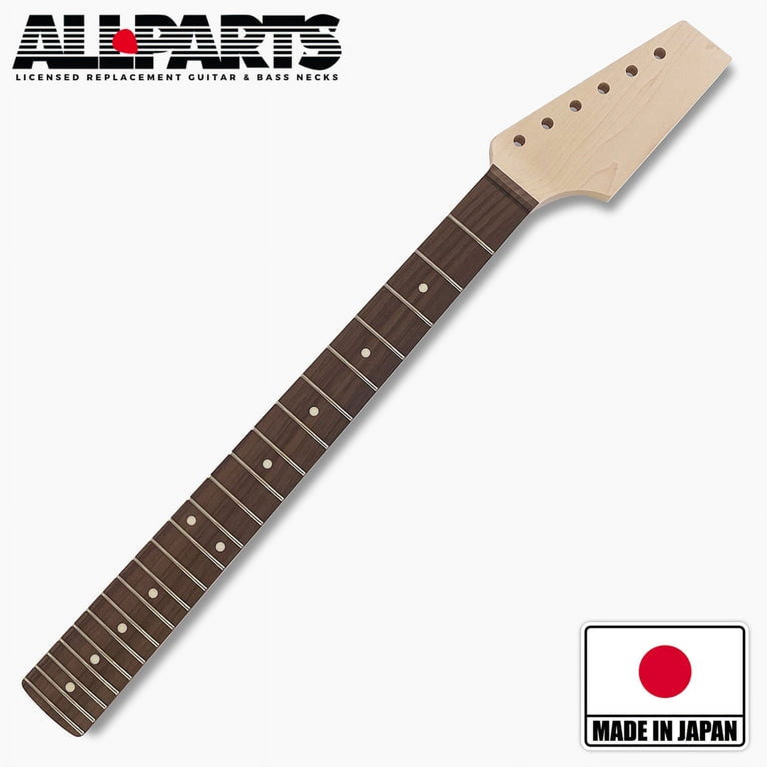 22 Fret Rosewood Half Paddle Head Neck - Walmart.com