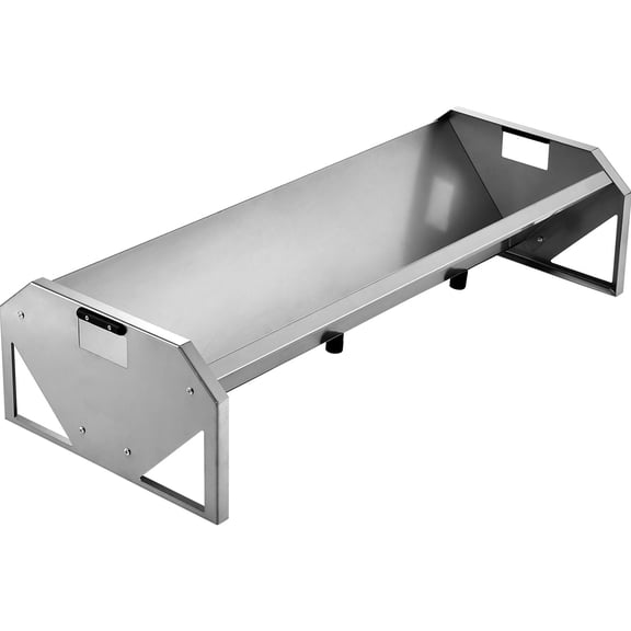 22 Gallon Livestock Feeding Trough - 45" Heavy Duty Goat & Sheep Feeder - Outdoor Farm Trough for 10 Animals - Durable Plastic Hay Feeder for Goats, Sheep, Alpacas - Ranch & Stable Accessories