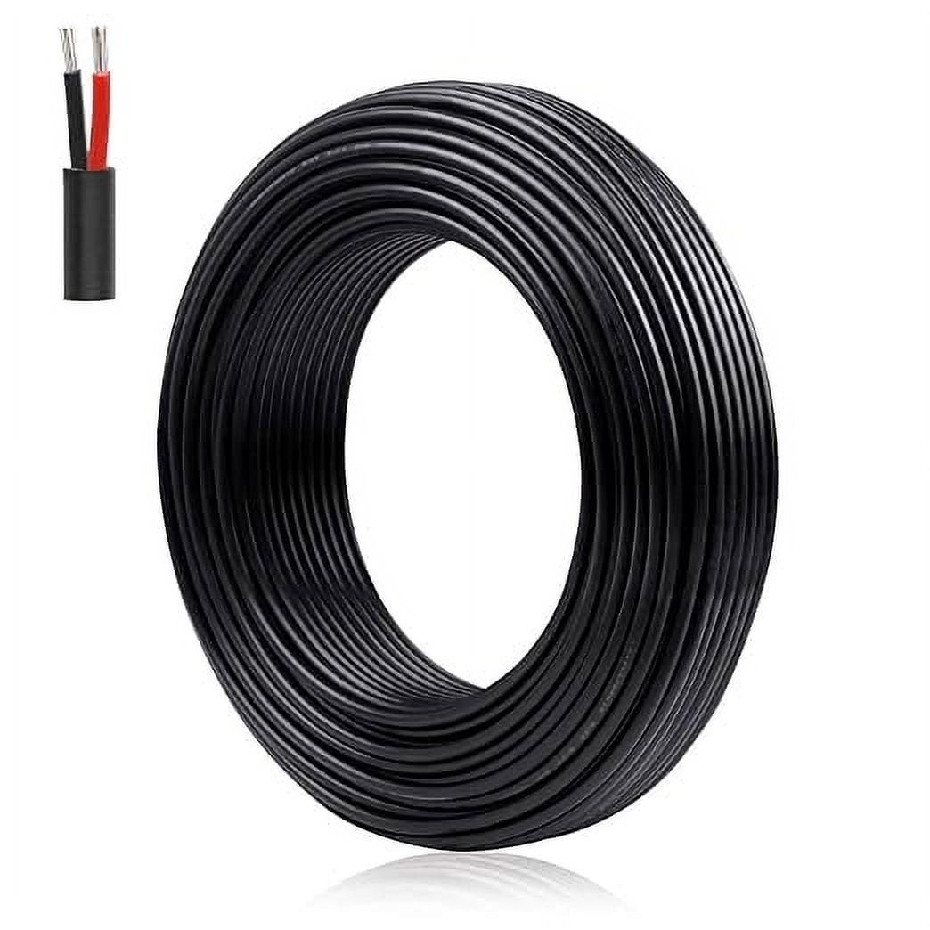 22 Gauge 2 Conductor Electrical Wire, 20M/65.6ft 22 AWG Insulated
