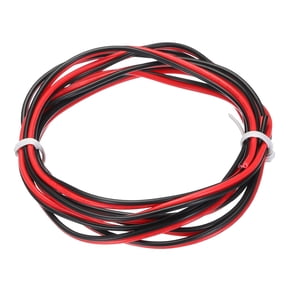 Uxcell 22 Gauge 2 Conductor Parallel Wire 5Ft Long 1.7mm Dia for LED RGB Cable