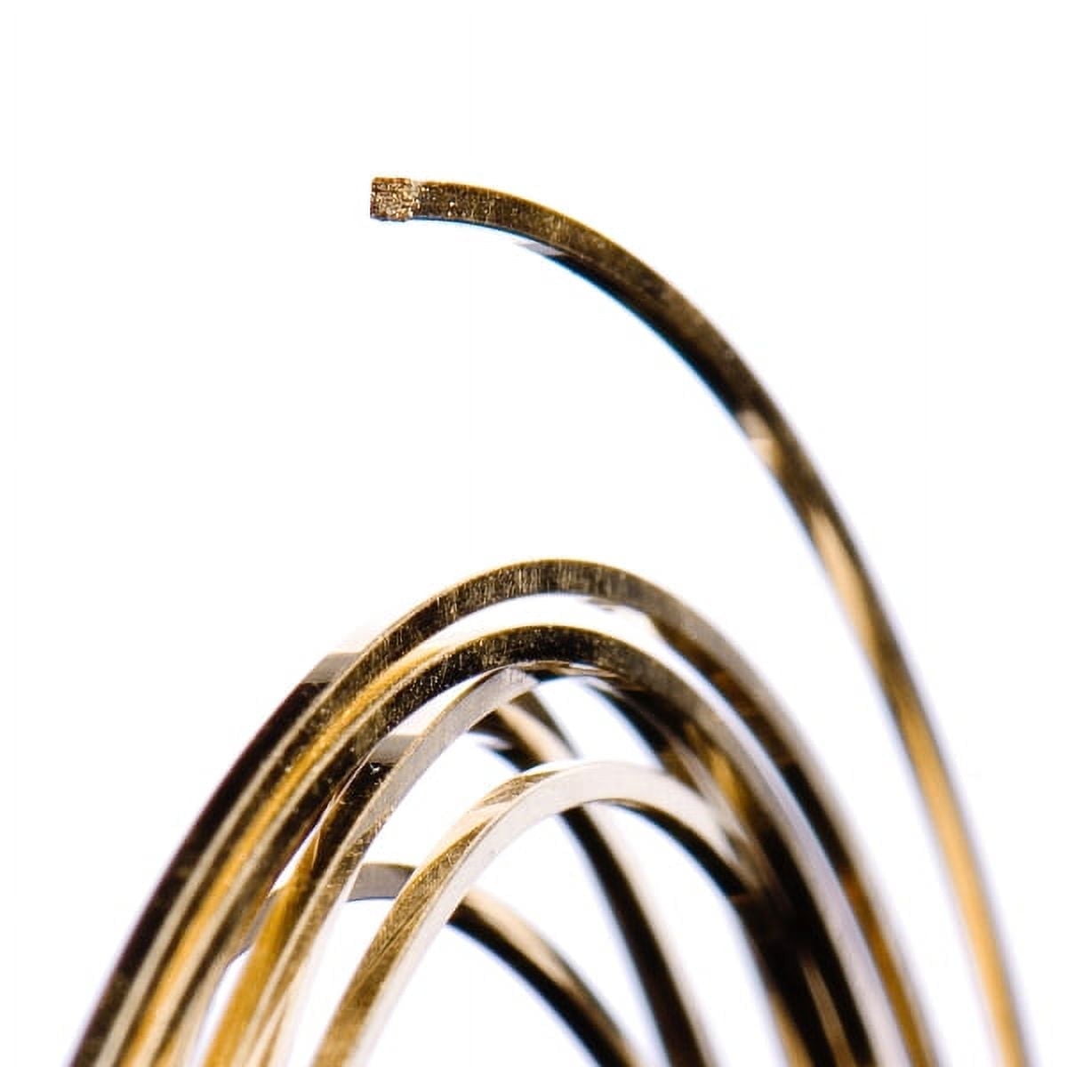 22 Gauge Square Dead Soft 14/20 Gold Filled Wire 5FT