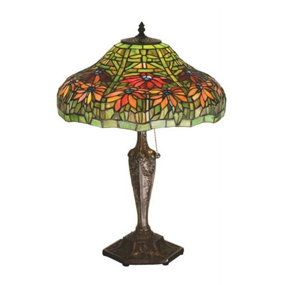 Meyda Tiffany 26632 22" Tall Tiffany Table Lamp
