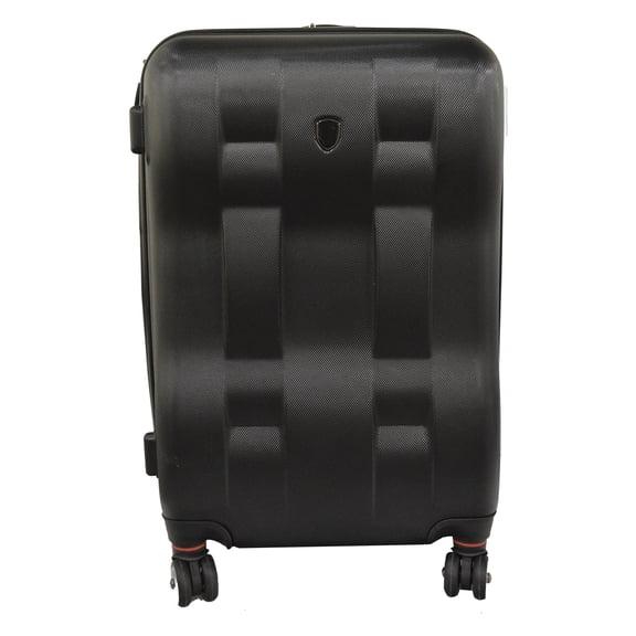 22 Hard Side Expandable Checked 4-Wheel Luggage w/ Lock - Black