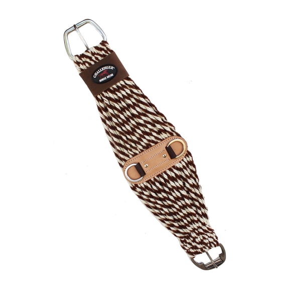 22  Horse Western 27 Strand Double Weave Two-Tone Mohair Roper Cinch 97RT05-22