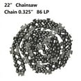 22 Inch Chainsaw Saw Chain Blade For 0.325\\\" LP 0.058\\\'\\\' Gauge