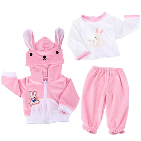 22 Inch Doll Christmas Dress Outfit With Top Pants No Doll Included