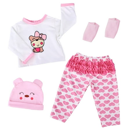 22 Inch Doll Christmas Dress Set With Top Skirt No Doll Included