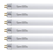22 Inch F14T5/CW Fluorescent Light Bulb, 4100K Cool White, T5 14 Watts Fluorescent Replacement Bulb, G5 Base - 6 Pack