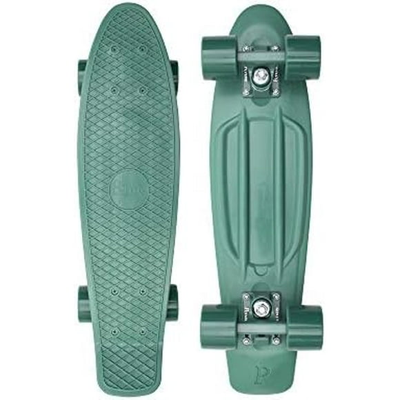 , 22 Inch Green Penny Board, The Original Plastic Skateboard