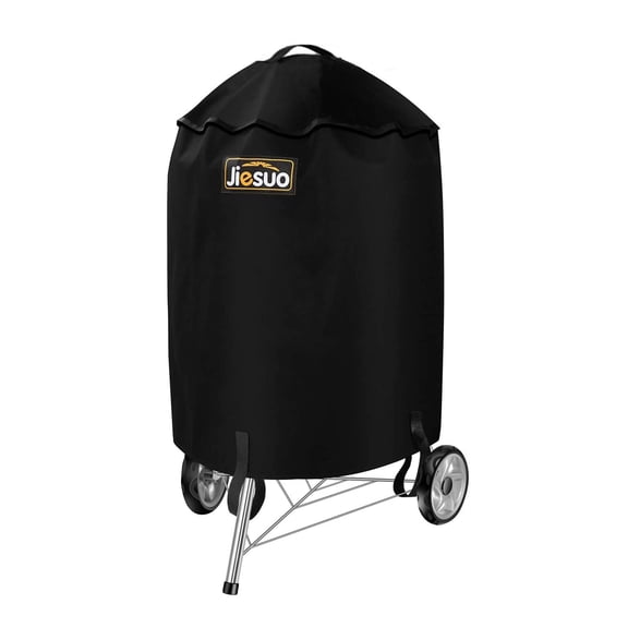 22 Inch Grill Cover for Weber Charcoal Kettle, Heavy Duty Waterproof BBQ Cover by JIESUO