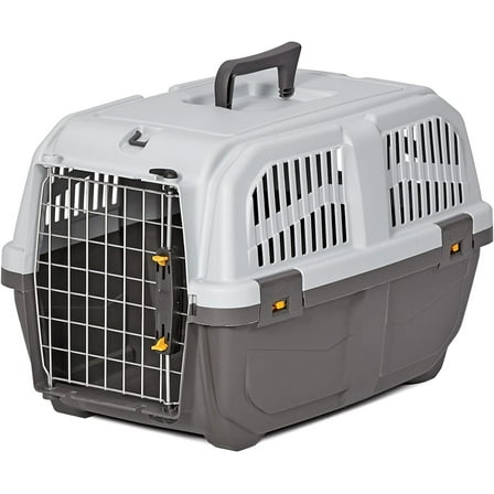 22-Inch Hard Sided Pet Carrier for Small Dogs, Cats & Birds - Portable & Secure with Vents