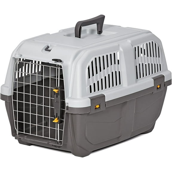 22-Inch Hard Sided Pet Carrier for Small Dogs, Cats & Birds - Portable & Secure with Vents
