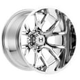 thumbnail image 1 of 22" Inch Hostile H113 Rage 22x14 8x165.1(8x6.5") -76mm Chrome Wheel Rim, 1 of 2