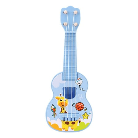 22 Inch Kids Ukulele Toy Guitar For Beginners Musical Instrument With Nylon Strings Early Education Music Toy Perfect Gift For Children