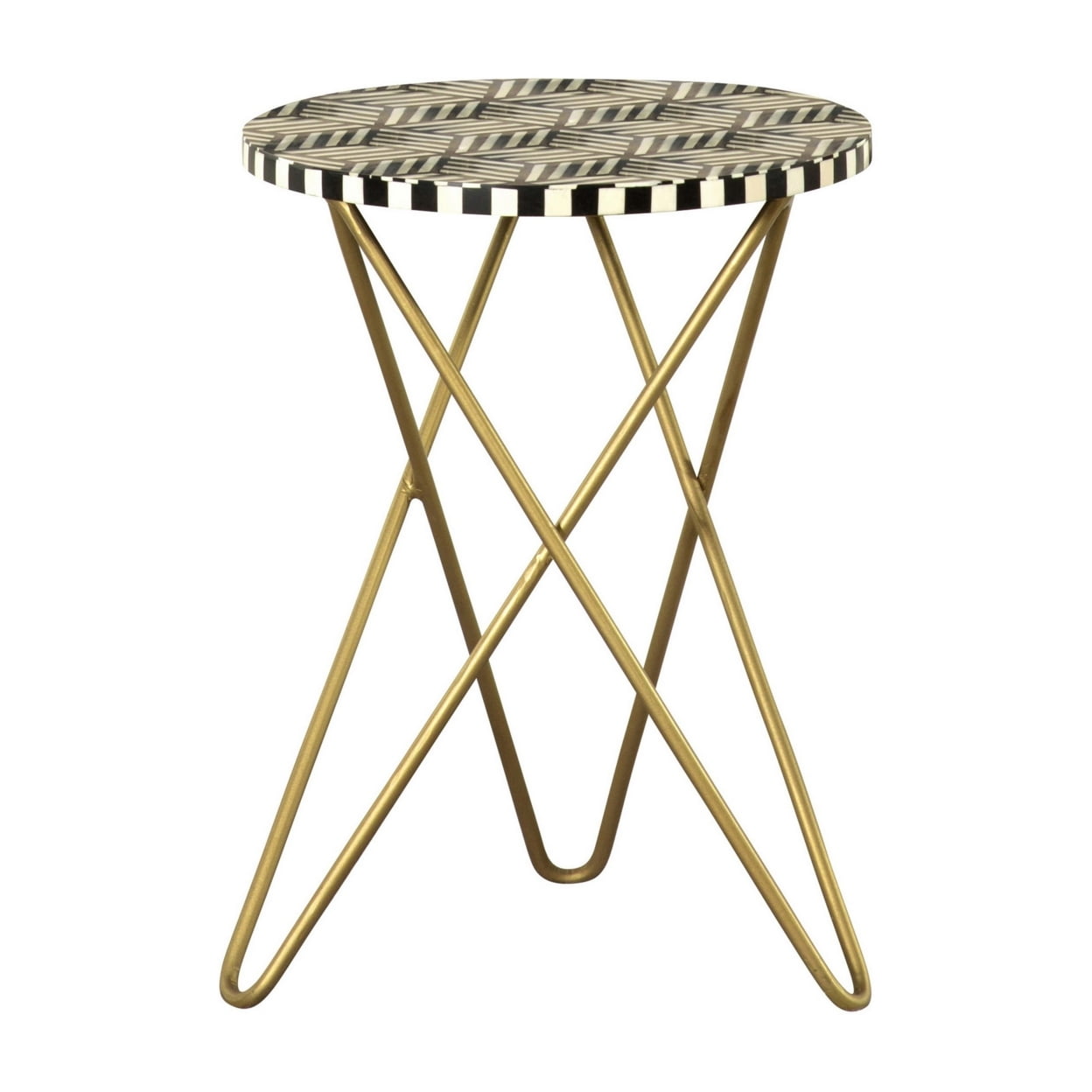 29 Inch Modern Round Accent Table, 2 Tier Brown Wood Tops, Gray Metal Base