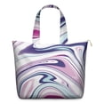 thumbnail image 1 of 22 Inch Oversized Travel Bag Lightweight Canvas Weekender Duffel with Multi Pockets, Animal Print, 1 of 5