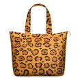 thumbnail image 1 of 22 Inch Oversized Travel Bag Lightweight Canvas Weekender Duffel with Multi Pockets, Animal Print, 1 of 5