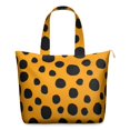 thumbnail image 1 of 22 Inch Oversized Travel Bag Lightweight Canvas Weekender Duffel with Multi Pockets, Animal Print, 1 of 5