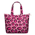 thumbnail image 1 of 22 Inch Oversized Travel Bag Lightweight Canvas Weekender Duffel with Multi Pockets, Animal Print, 1 of 5