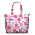 thumbnail image 1 of 22 Inch Oversized Travel Bag Lightweight Canvas Weekender Duffel with Multi Pockets, Animal Print, 1 of 5