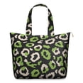 thumbnail image 1 of 22 Inch Oversized Travel Bag Lightweight Canvas Weekender Duffel with Multi Pockets, Animal Print, 1 of 5