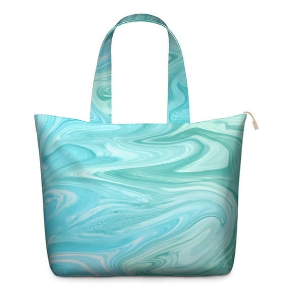 22 Inch Oversized Travel Bag Lightweight Canvas Weekender Duffel with Multi Pockets, Animal Print