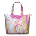 thumbnail image 1 of 22 Inch Oversized Travel Bag Lightweight Canvas Weekender Duffel with Multi Pockets, Animal Print, 1 of 5