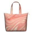 thumbnail image 1 of 22 Inch Oversized Travel Bag Lightweight Canvas Weekender Duffel with Multi Pockets, Animal Print, 1 of 5