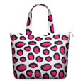 thumbnail image 1 of 22 Inch Oversized Travel Bag Lightweight Canvas Weekender Duffel with Multi Pockets, Animal Print, 1 of 5