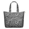 thumbnail image 1 of 22 Inch Oversized Travel Bag Lightweight Canvas Weekender Duffel with Multi Pockets, Animal Print, 1 of 5