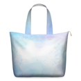 thumbnail image 1 of 22 Inch Oversized Travel Bag Lightweight Canvas Weekender Duffel with Multi Pockets, Aurora Print, 1 of 5