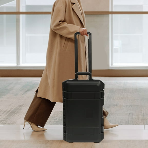 22 Inch Protective Rolling Camera Case Equipment Transport Hard Case Waterproof