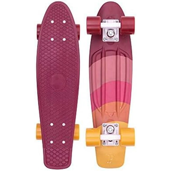, 22 Inch Rise Penny Board, The Original Plastic Skateboard