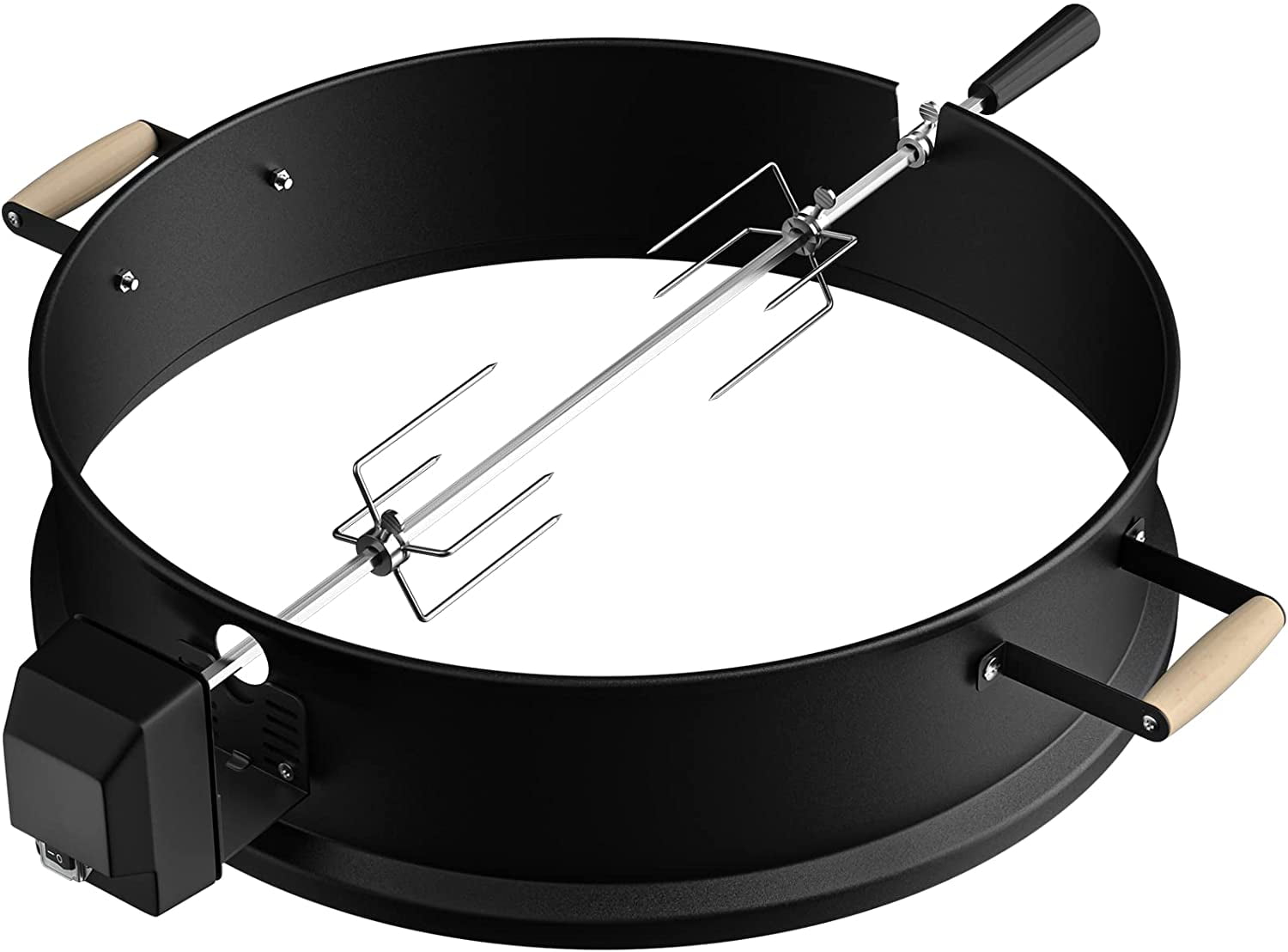 22 Inch Rotisserie Kit for er Kettle Charcoal Grill, Stainless Steel