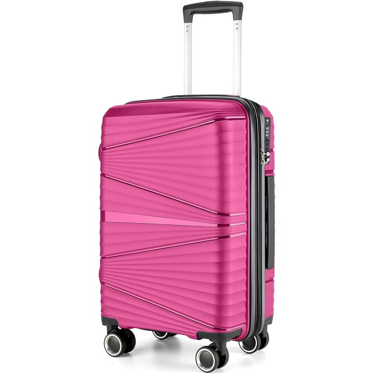 22 Inches PP Light Weght Hardside Carry On Luggage with Spinner Wheels