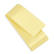 Maize Satin Binding Tape, 2 in x 4.75 yd, Single Fold Polyester Satin Trim   Sewing Notions for Quilting & Fabric Edge Finishing