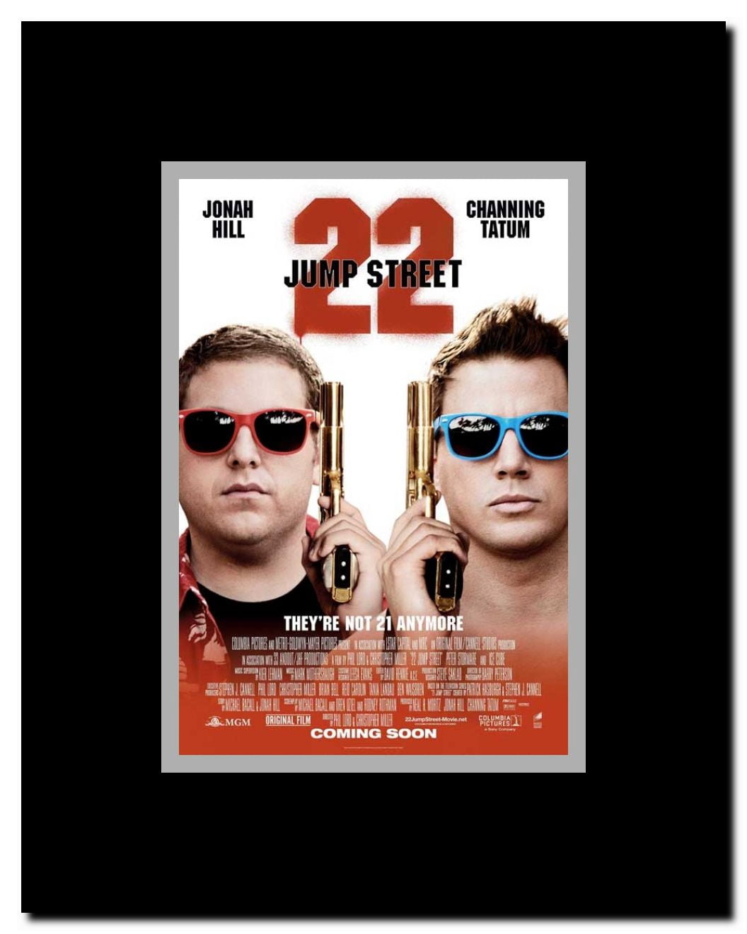 22 Jump Street Framed Movie Poster