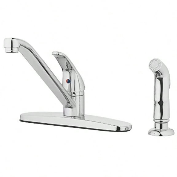 22-K81WS-CH-AV Kitchen Sink Faucet with Side Spray Polished Single Handle