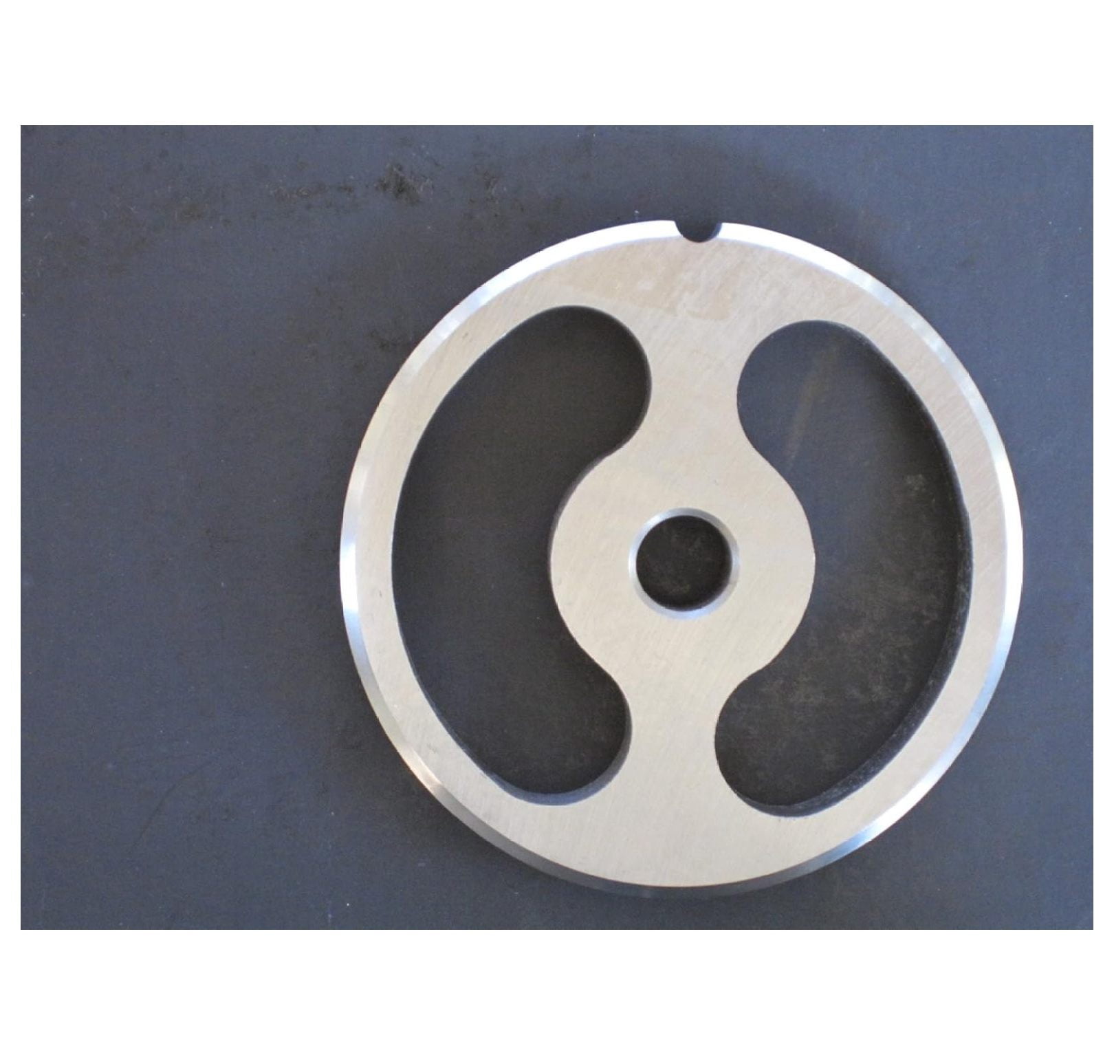 22 X 1/8" Stainless Steel Meat Grinder Plate – Fits Cabela's, MTN, & More – Smokehouse Chef