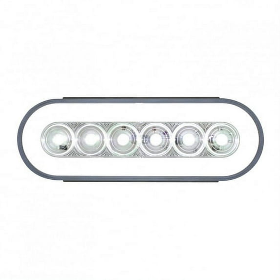 22 LED 6" Oval Back-Up Light - GLO Light