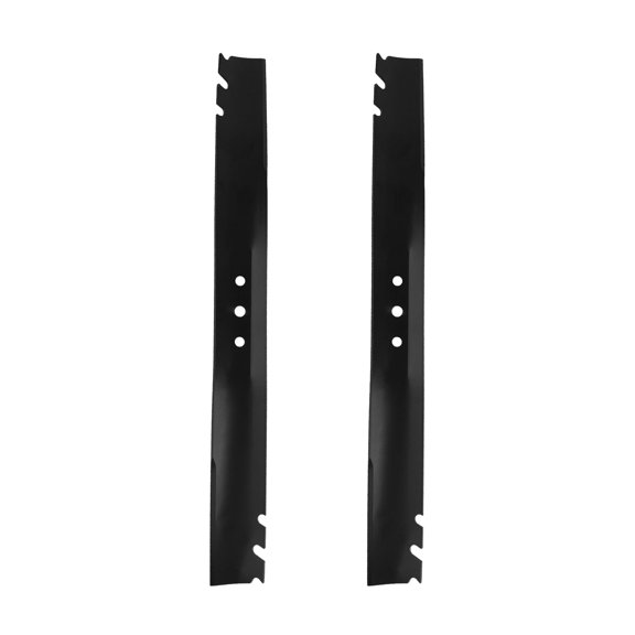 22" Lawn Mower Mulching Blade Set 2 Pack Heavy Duty Metal